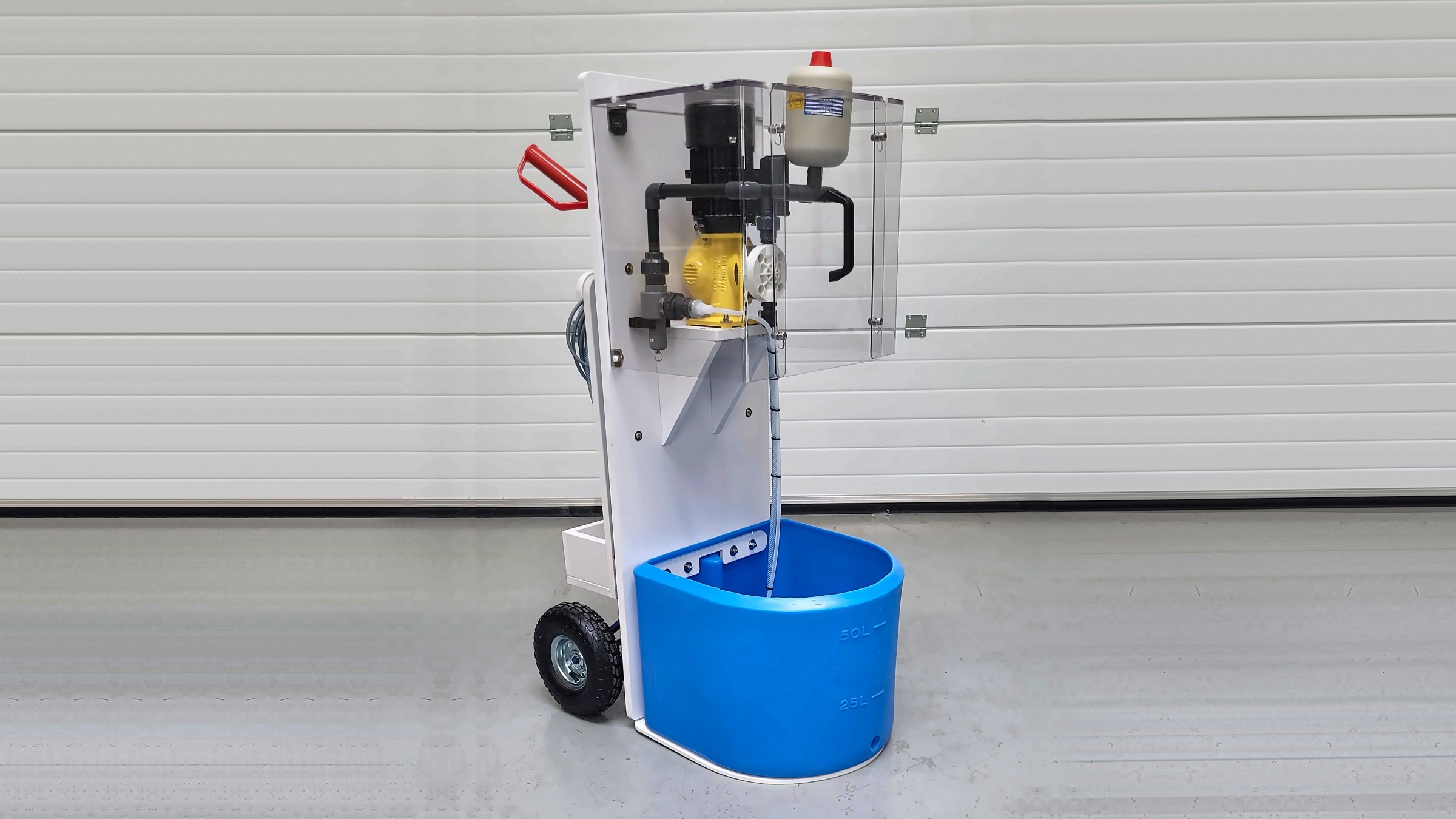 Chariot d'injection